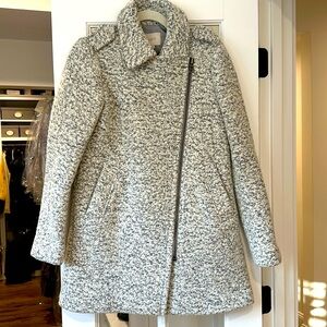 LOFT Gray Textured Women's Coat
